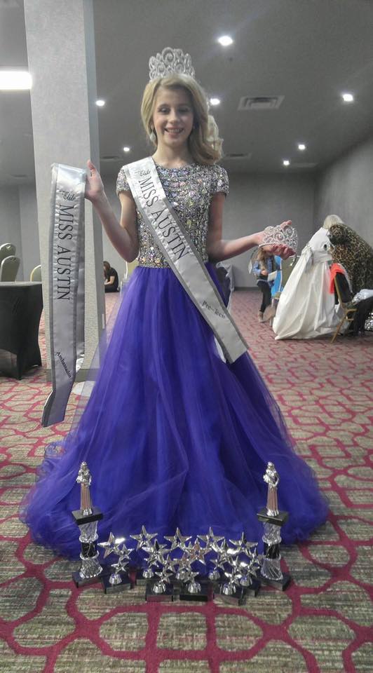 National Elite Miss Preteen Austin 2017, Brianna Hearon